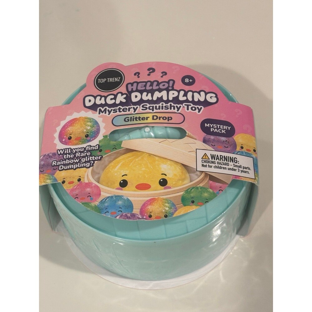Top Trenz glitter duck dumpling BRAND NEW